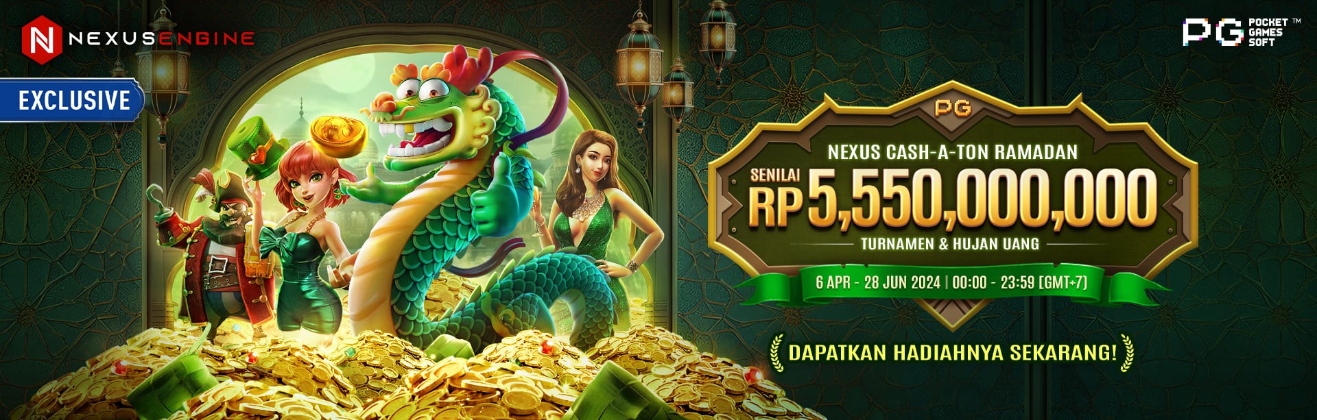 PGSOFT NEXUS CASH RAMADAN