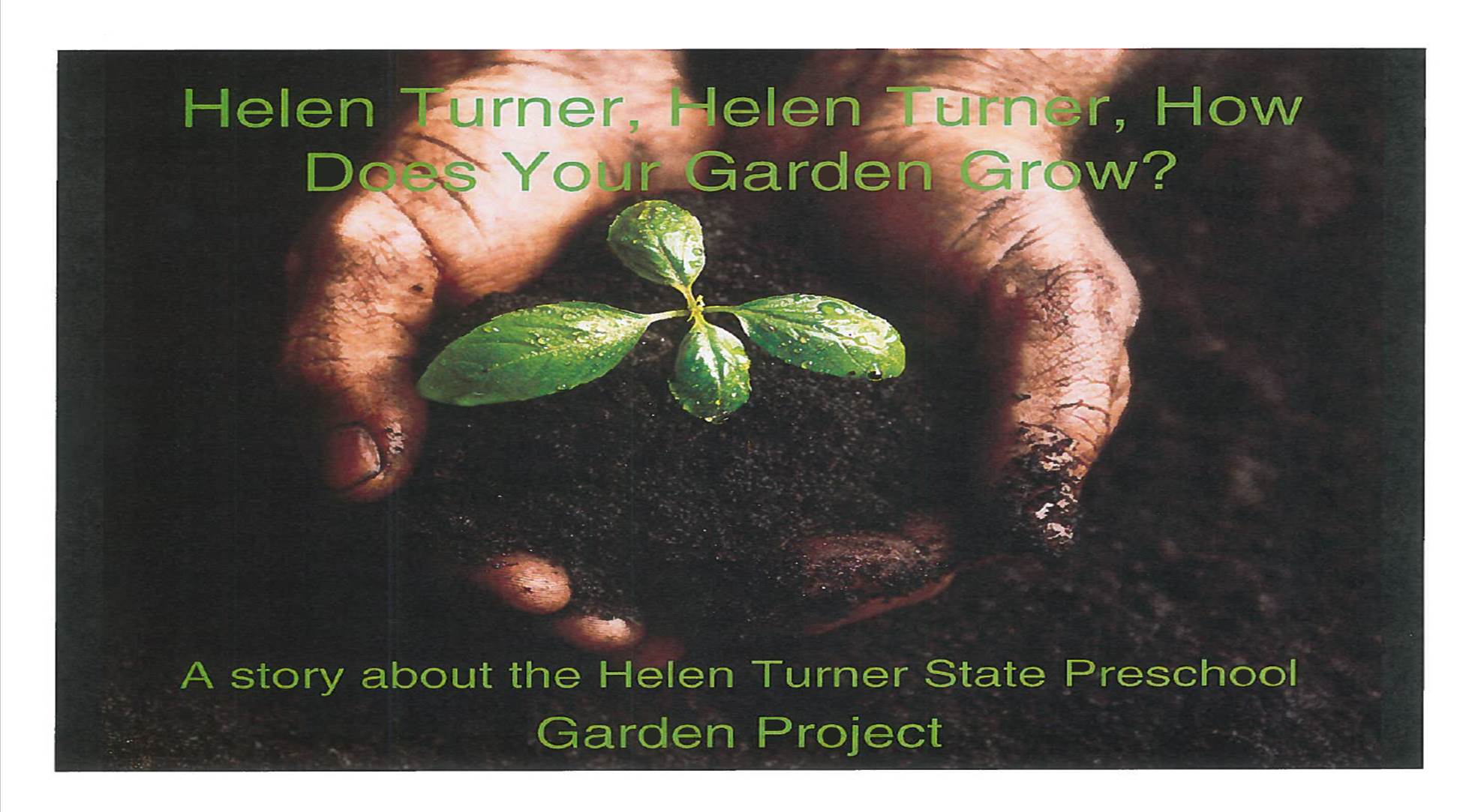 Helen Turner Children's Center Book p.1 Helen Turner Children's Center Book p.1