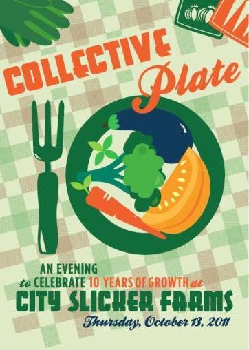 Collective Plate - celebrating 10 years of growth at City Slicker Farms