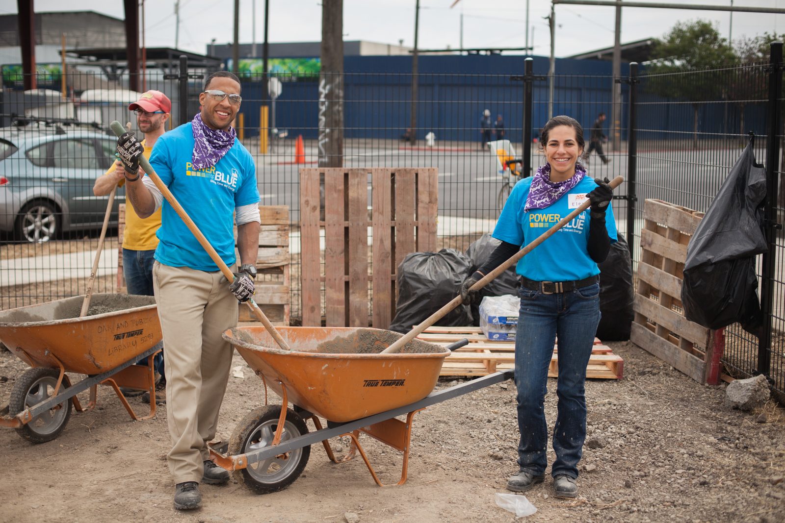 Volunteers at the Farm Park