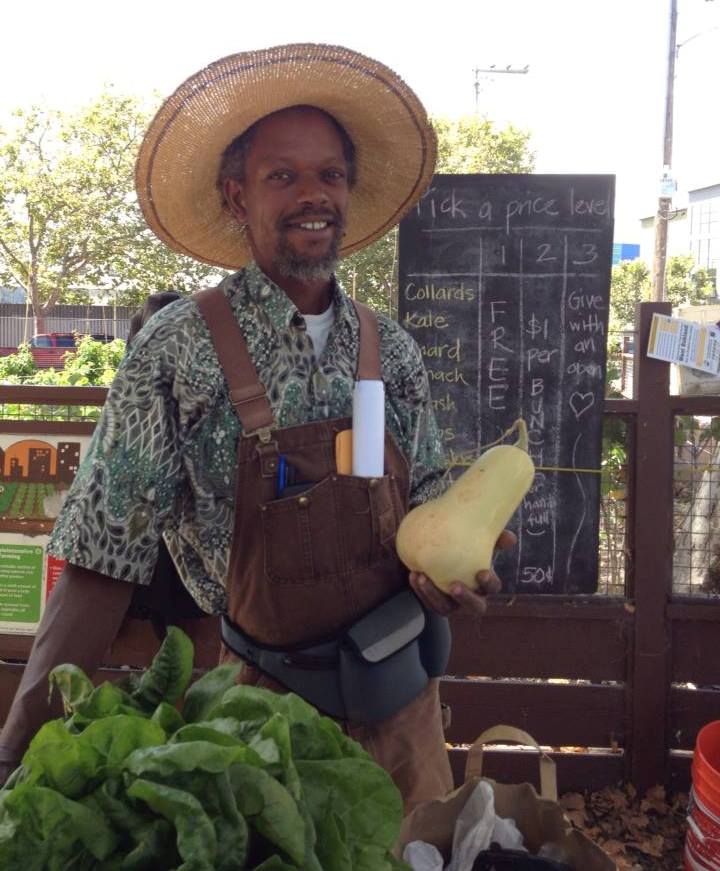 This is me at the farm stand!